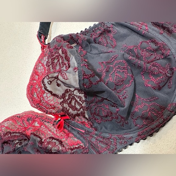 Prima Donna lace full coverage underwire lace embroidered bra 34 H (UK) - Picture 10 of 14